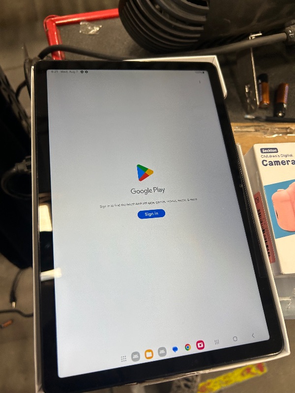 Photo 1 of ** SEE NOTES ***Samsung Galaxy Tab A9+ Tablet 11” 64GB Android Tablet, Big Screen, Quad Speakers, Upgraded Chipset, Multi Window Display, Slim, Light, Durable Design, US Version, 2024, Graphite