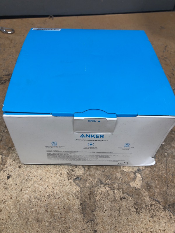 Photo 1 of All New, Made for Amazon, Wireless Charging Dock for Kindle Paperwhite Signature Editions (2022 & 2024 Releases) and Kindle Colorsoft Signature Edition (2024 Release)