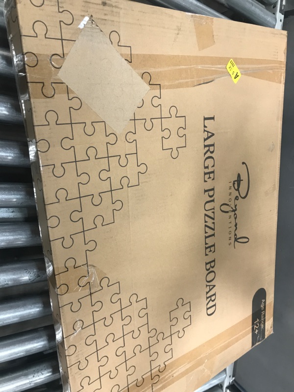 Photo 1 of 1000 Piece Wooden Jigsaw Puzzle Board - 4 Drawers, Non-Rotating Puzzle Table | 30” X 22” Jigsaw Puzzle Table | Puzzle Cover Included - Portable Puzzle Tables for Adults and Kids by Beyond Innoventions