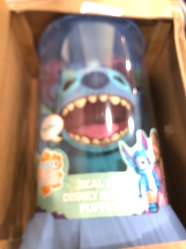 Photo 2 of ***(EYE DOESNT WORK)***
WOW! Stuff: RealFX Disney Stitch Plush from Lilo & Stitch- 18" Animatronic Plush, 100+ Action & Sound Combinations, Looks-Feels-Sounds Realistic! Stuffed Animal Plush, Ages 6+