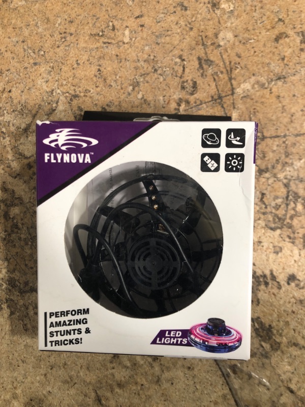 Photo 1 of FLYNOVA Hand Operated Mini Drones,2024 UFO Magic Flying Orb Toys with Lights,Hover Boomerang Fidget Spinner,Christmas Birthday Gifts for Boys Girls Teen Age 6 7 8 9 10 11+,Funny Kids Party Favors