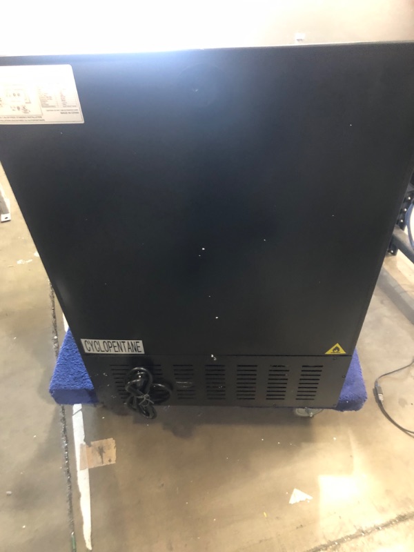 Photo 1 of Wine and Beverage Refrigerator, 24 Inch Beverage Cooler Dual Zone with Glass Door, Built-in/Freestanding Beverage Fridge with Upgraded 20 Bottles and 60 Cans Large Capacity