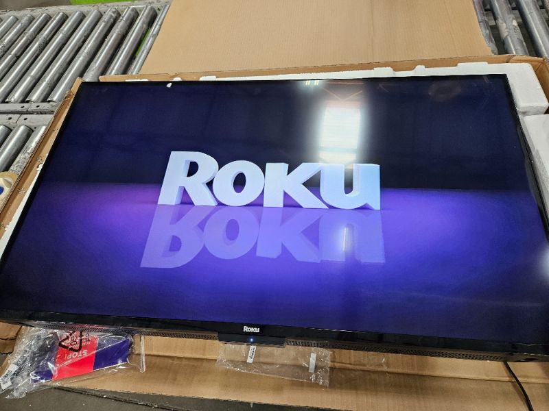 Photo 1 of Roku Smart TV – 43-Inch Select Series 4K HDR RokuTV with Roku Enhanced Voice Remote, Brilliant 4K Picture, Automatic Brightness, & Seamless Streaming – Live Local News, Sports, Family Entertainment
