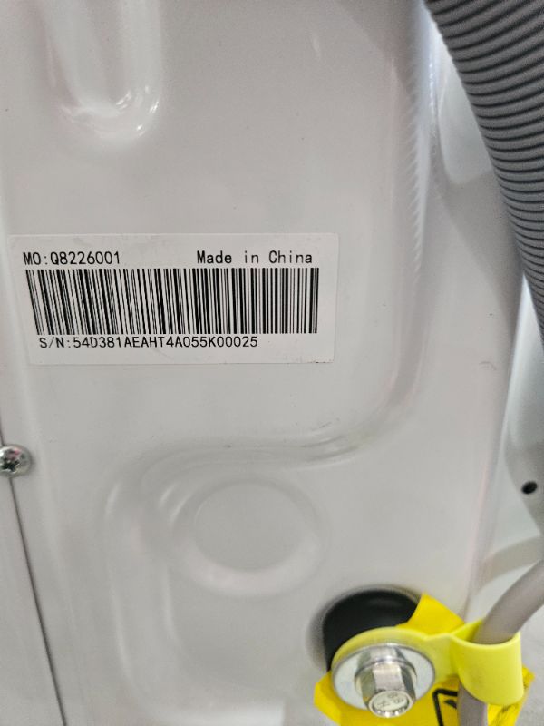 Photo 1 of COMFEE’ 24" Washer and Dryer Combo 2.7 cu.ft 26lbs Washing Machine Steam Care, Overnight Dry, No Shaking Front Load Full-Automatic Machine, Dorm White