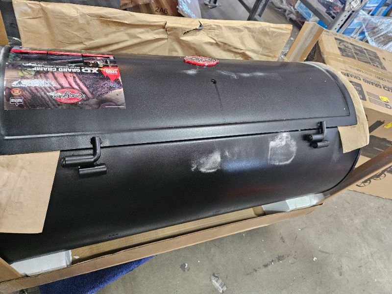 Photo 1 of ** see notes** Char-Griller Grand Champ Charcoal Grill and Offset Smoker in Black