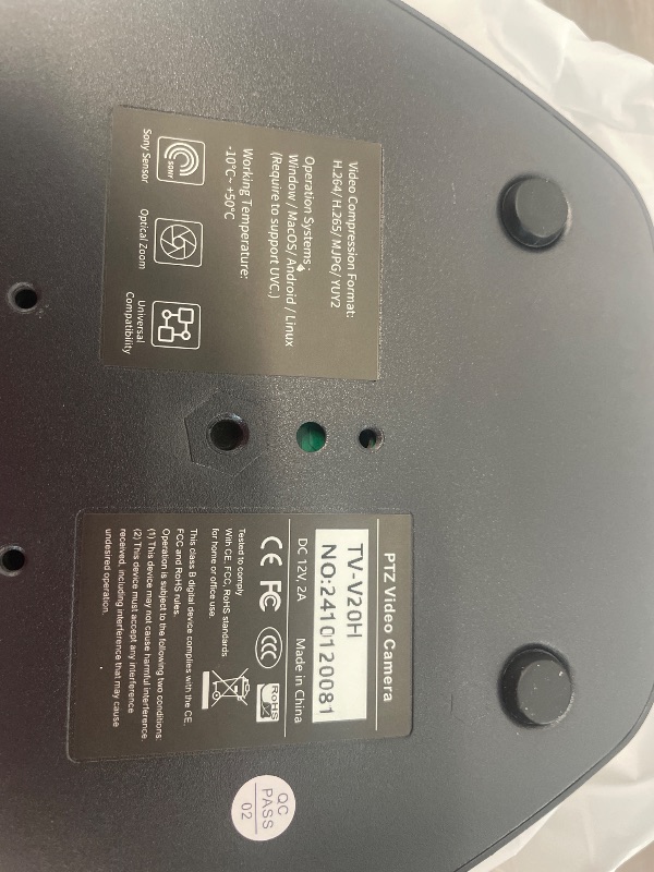 Photo 1 of TONGVEO Conference Room PTZ Camera System with 20X Optical Zoom | 1080P 60fps HDMI USB Webcam for Church Streaming Online Video Conference| Compatible with Zoom, Skype, OBS | Easy Setup