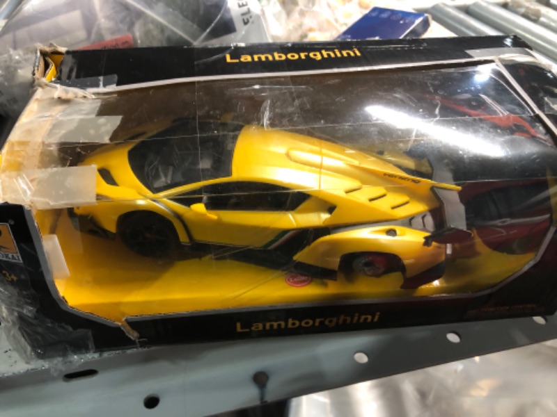 Photo 2 of ***(DAMAGED BOX)***
BABY HOME Officially Licensed RC Series, 1:24 Scale Electric Sport Racing Hobby Toy Car Lamborghini Model Vehicle for Boys Girls 3 4 5 6 7 8 9 Years Old Birthday Gifts