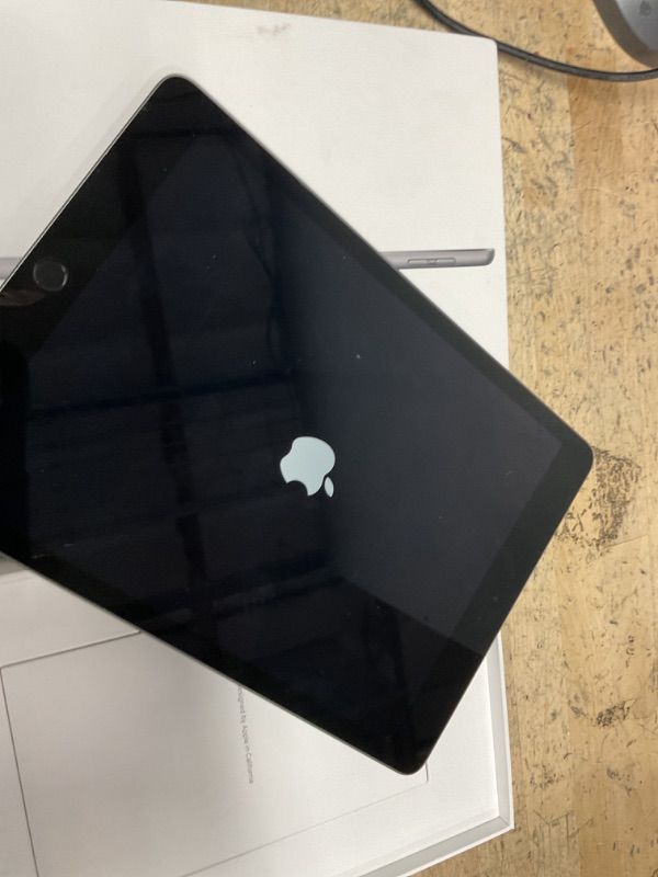 Photo 4 of Apple iPad (9th Generation): with A13 Bionic chip, 10.2-inch Retina Display, 64GB, Wi-Fi, 12MP front/8MP Back Camera, Touch ID, All-Day Battery Life – Space Gray