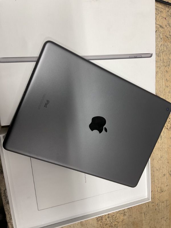 Photo 3 of Apple iPad (9th Generation): with A13 Bionic chip, 10.2-inch Retina Display, 64GB, Wi-Fi, 12MP front/8MP Back Camera, Touch ID, All-Day Battery Life – Space Gray