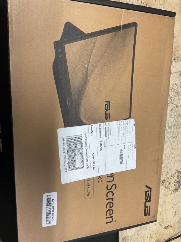 Photo 2 of ASUS ZenScreen 15.6” 1080P Portable USB Monitor (MB166C) - Full HD, IPS, USB Type-C, , Tripod Mountable, Anti-Glare Surface, Protective Sleeve, 3-Year Warranty