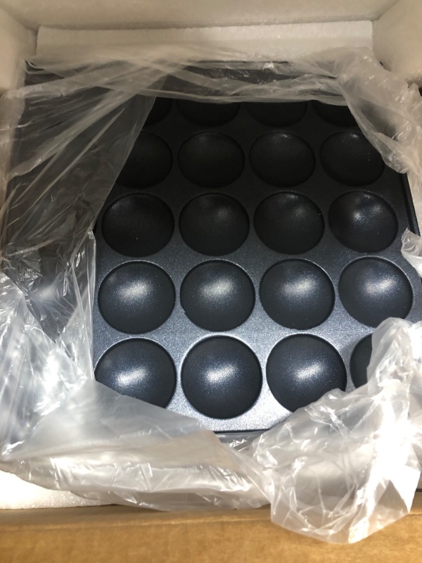 Photo 1 of 110V US Commercial 25PCS Mini Dutch Pancake Maker,950W Dutch Pancake Baker Machine,Non-stick Dorayaki Maker, Dutch Poffertjes Grill,Stainless Steel, Breakfast, Snacks, Desserts