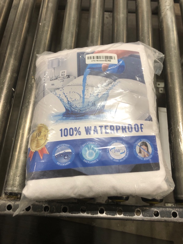 Photo 1 of 2 Pack Full Size Mattress Protector Waterproof Mattress Protector Full Mattress Pad Cover Noiseless