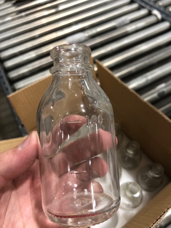 Photo 2 of 12 Pack of 100 mL Glass Bottles