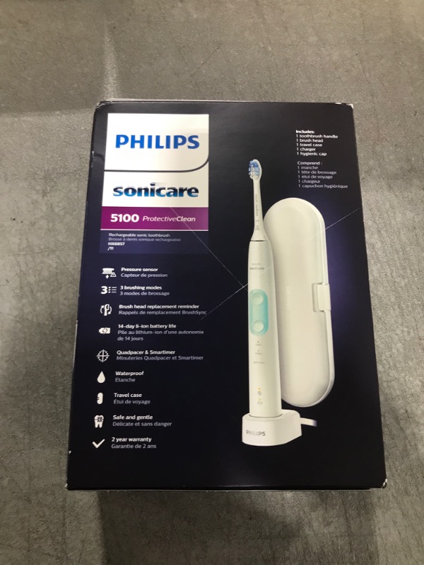 Photo 2 of Philips Sonicare HX6857/11 ProtectiveClean 5100 Sonic Electric Toothbrush