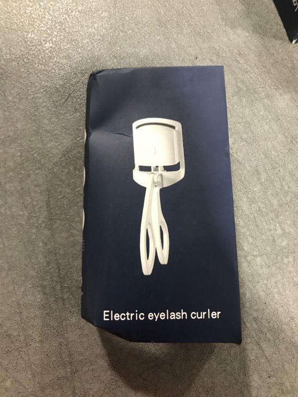 Photo 1 of Senlong Heated Eyelash Curler,Electric Heated Lash Curler Rechargeable, 2 Heating Modes with Sensing Heating Silicone Pad, Portable Handheld Makeup Tools for Women?White?
