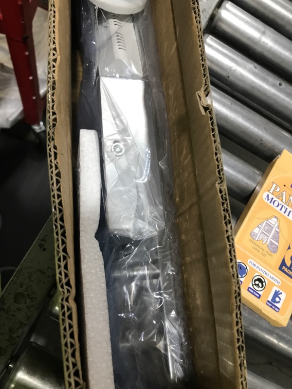 Photo 1 of JFHTNFJ 24in Modern LED Ceiling Light, Acrylic Dimmable with Remote Control Flush Mount Ceiling Light Fixture, Silver LED Ceiling Lamp for Bedroom, Kitchen Island, Living Room, 3000K-6500K