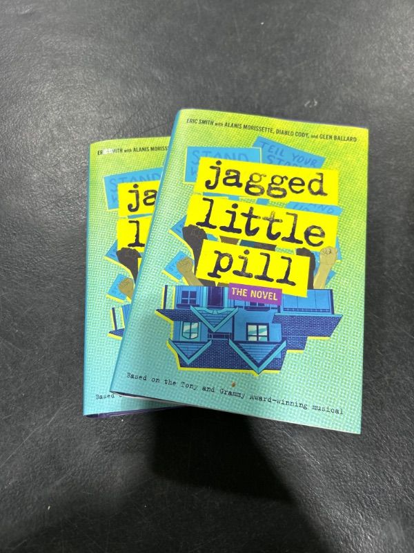 Photo 2 of  Jagged Little Pill: The Novel Hardcover – April 26, 2022 Set of 2 