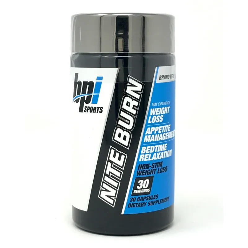 Photo 1 of BPI Sports Nite Burn Fat Burner Unflavored 30 Servings BB 06.27