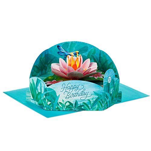 Photo 1 of 2pk Hallmark Paper Wonder Musical Pop up Birthday Card with Lights (Lily Pad) (5RKW1007)
