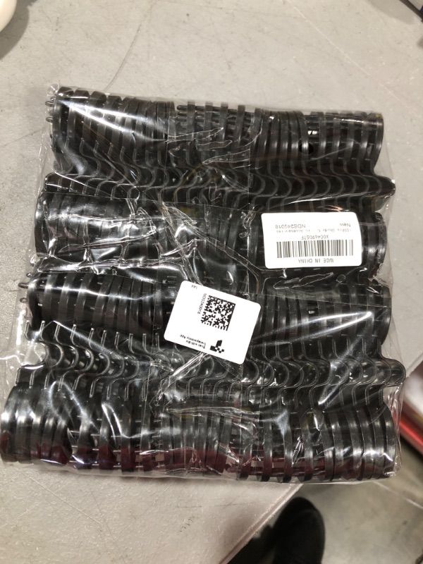 Photo 2 of 100Pcs Shade Cloth Clips, 2024 New Shade Cloth Heavy Duty Lock Grip, Reusable Plastic Black Clips for Greenhouse Outdoor Garden Shade Netting, Anti Bird Netting, Shade Fabric Accessories