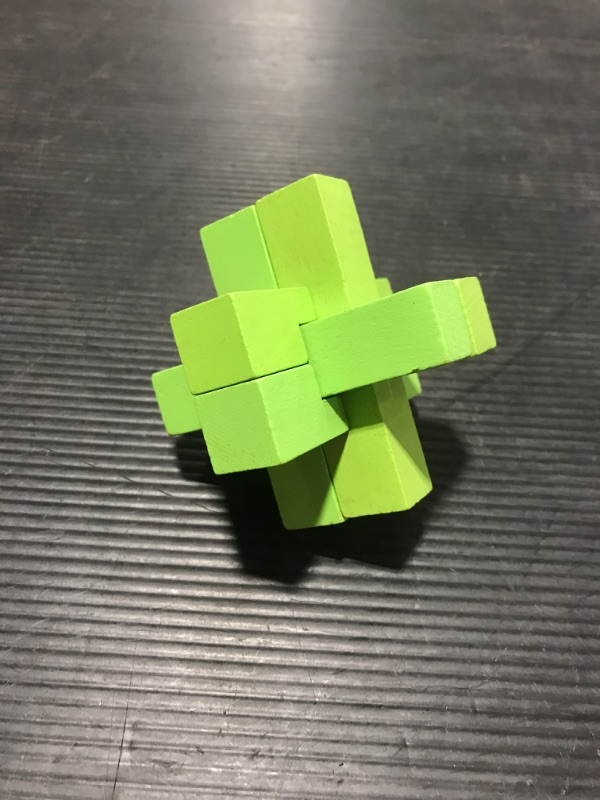 Photo 2 of -TesT-3d Mini Puzzle Cross Green-Adrion LTD