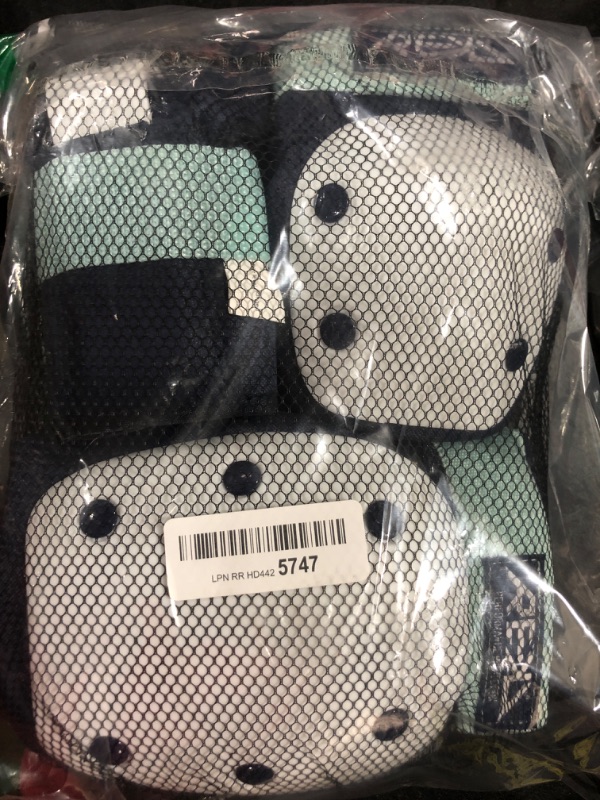 Photo 1 of REKD Heavy Duty Triple Pad Set Blue & Mint | Complete Safety Protection for Extreme Sports | Dual Split Wrist Guard 360° Protection Durable and Adjustable Knee and Elbow Guards Perfect Ergonomic Fit