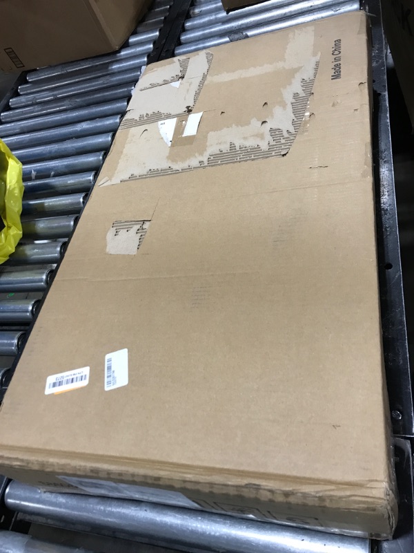 Tribesigns Height Adjustable C Table with Wheels, Mobile Couch Snack