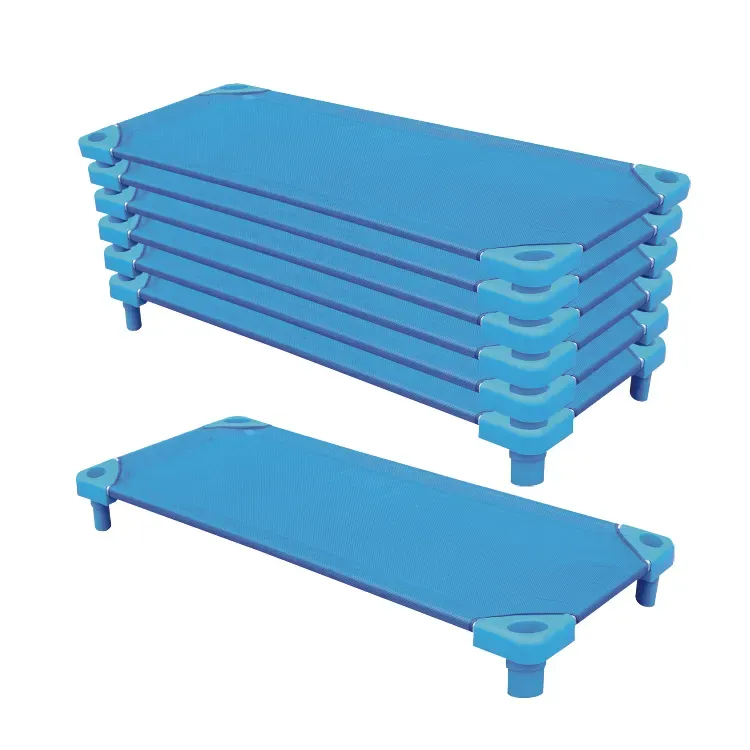 Photo 1 of  plastic stackable cots bed for children QL-106-3