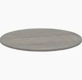 Photo 1 of 43" TABLE TOP  CIRCULAR  OAK/GREY