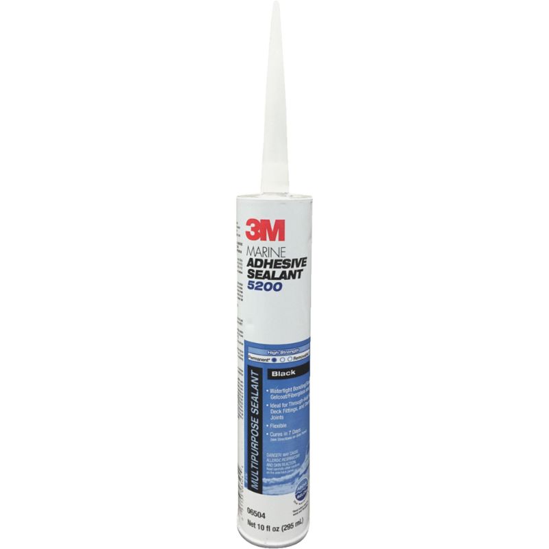 Photo 1 of 3M  10.1 Oz Black Marine Adhesive Sealant 5200