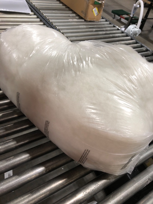 Photo 2 of 2.2 LB / 35.3 Ounce Premium Polyester Fiber Fill for Re-Stuffing Pillows, Quilts, Paddings, Pouf, Stuff Toys,Fiberfill, Stuffing, Machine Washable?White
