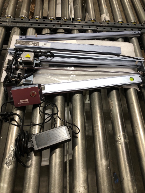 Photo 1 of Creality CR Laser Falcon 10W Laser Engraving Machine Compressed 10000mm/min Laser Spot 0.06mm Stainless Steel DIY Laser Cutter for Wood Acrylic by LaserGrbl Lightburn for Windows MacOS 15.7x16.3 inch