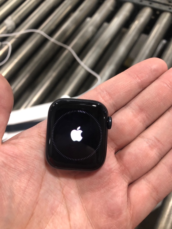 Photo 1 of Apple Watch SE (2nd Gen) [GPS 40mm] Smartwatch with Midnight Aluminum Case with Midnight Sport Loop. Fitness & Sleep Tracker, Crash Detection, Heart Rate Monitor, Carbon Neutral PARTS ONLY CLOUD LOCKED