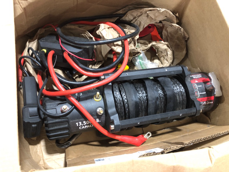 Photo 1 of *PARTS ONLY* electric winch 13500 lbs *PARTS ONLY*