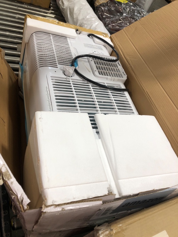 Photo 2 of 12,000 BTU Portable Air Conditioner Cools Up to 500 Sq.Ft, 3-IN-1 Energy Efficient Portable AC Unit with Remote Control & Installation Kits for Large Room, Campervan, Office, Temporary Space