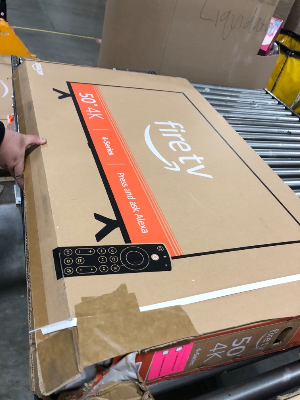 Photo 1 of Amazon Fire TV 50" Omni Series 4K UHD smart TV, hands-free with Alexa