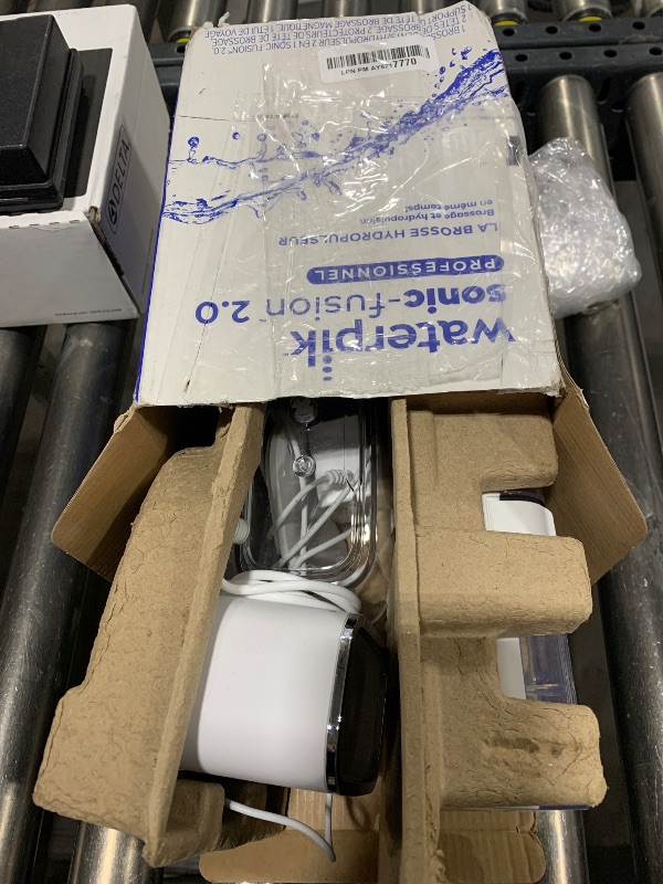 Photo 1 of Waterpik Sonic-Fusion 2.0 Professional Flossing Toothbrush, Electric Toothbrush and Water Flosser Combo In One, White SF-04, Packaging May Vary