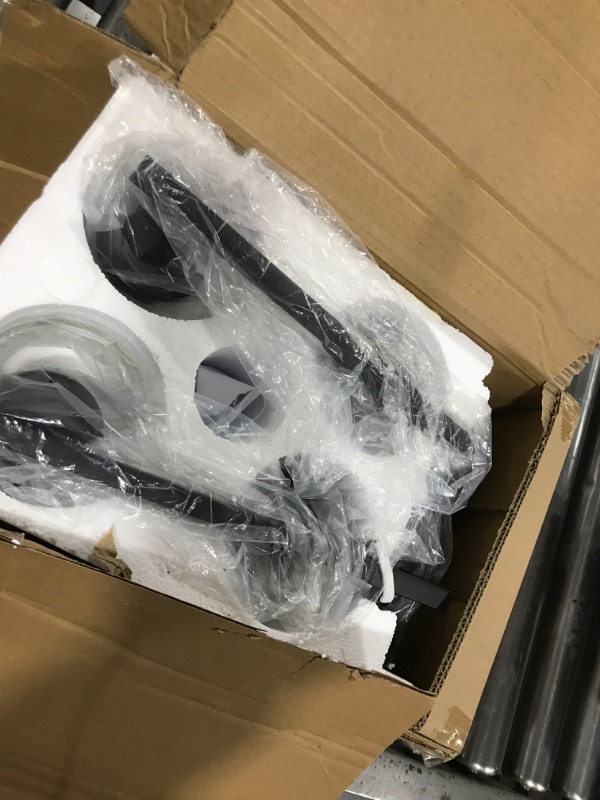 Photo 1 of 4-Light Bathroom Light Fixtures, Bathroom Vanity Lights with Clear Glass Shades, Matte Black Bathroom Light Fixtures over mirror, Modern Bathroom Wall Lamp for Mirror Living Room Cabinet Bedroom Porch