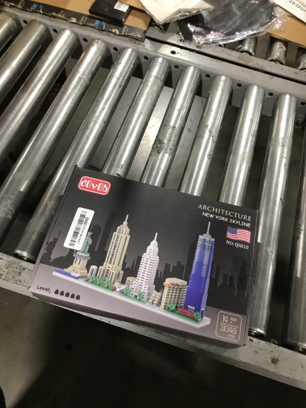 Photo 1 of dOvOb Architecture New York Skyline Micro Mini Blocks Building Set, 3048 Pieces Bricks,3D Puzzle Collection Model Kit as Gift for Adults or Kids