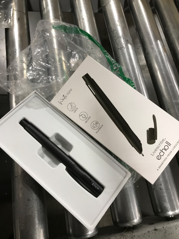 Photo 1 of Livescribe Echo 2 Black Digital Smart Pen | Bluetooth | Wireless | iOS, Android, Mac, Windows | APX-00043