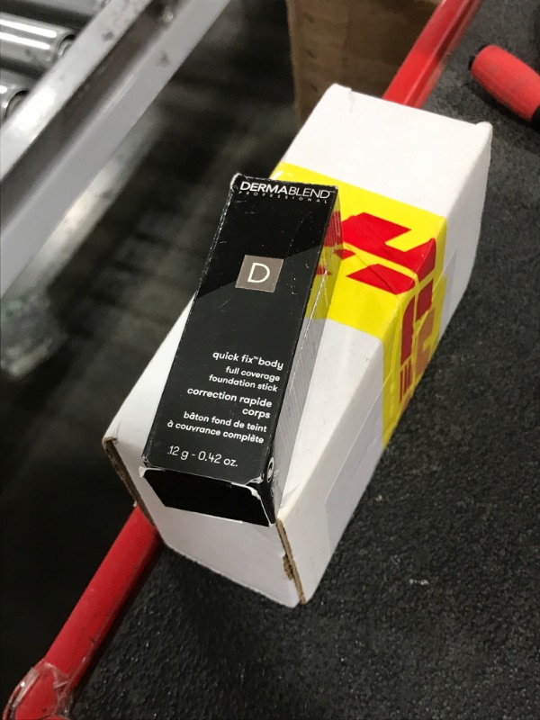 Photo 1 of Dermablend Quick-Fix Body Makeup Full Coverage Foundation Stick, Water-Resistant Body Concealer for Imperfections & Tattoos, 0.42 oz