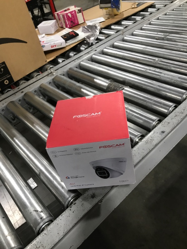Photo 1 of FOSCAM 4K 8MP Security IP POE Cameras, T8EP UltraHD Home Surveillance Security Camera Outdoor with Two-Way Audio, 66ft Color Night Vision, Human/Vehicle Detection, IP66 Waterproof