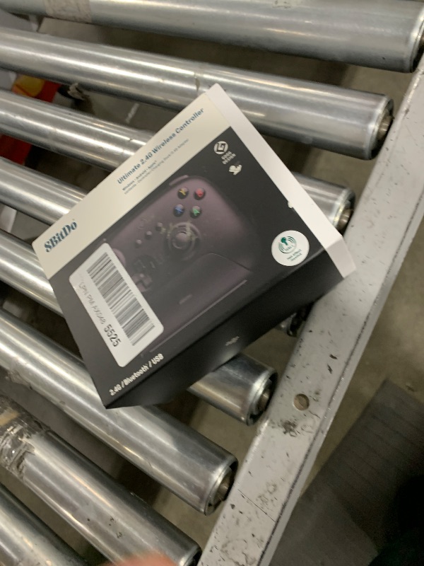 Photo 1 of 8Bitdo Ultimate 2.4G Wireless Controller, Hall Effect Joystick Update, Gaming Controller with Charging Dock for PC, Android, Steam Deck & Apple (Black)