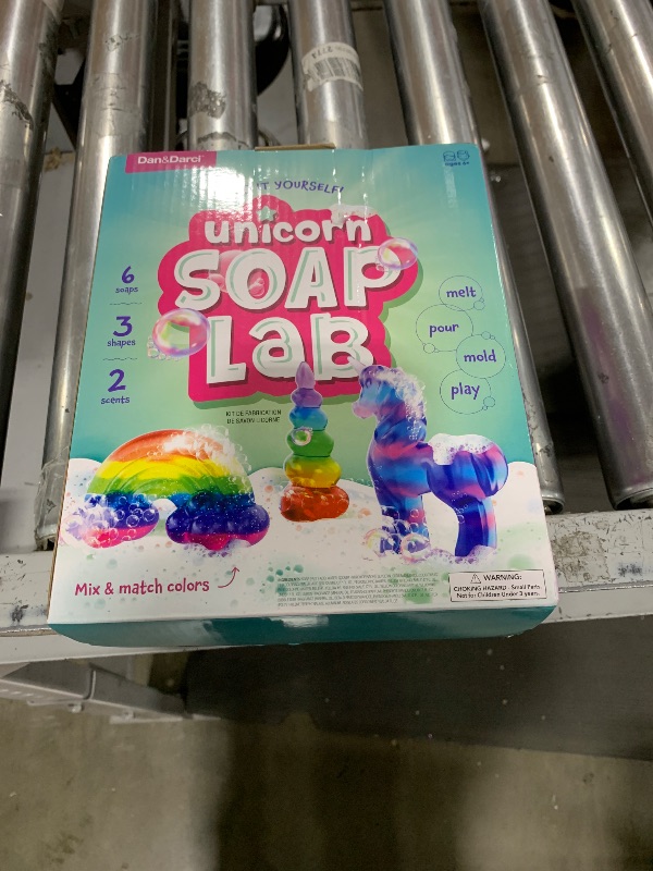 Photo 2 of Unicorn Soap Making Kit - Girls Easter Crafts DIY Project Age 6+ Year Old Kids - Girl Gifts - Science STEM Activity Teenage Gift - Make Your Own Soaps Kits - Craft Toys Ages 6 7 8 9 10 11 12