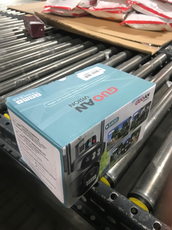 Photo 1 of GUOANVISION 6MP Security Camera Outdoor, Dual Lens Outside Cameras for Home Security with Cord, IP66 Waterproof, AI Tracking, Light Alarm, Color Night, 2-Way Talk, 24/7 Record,SD/Cloud