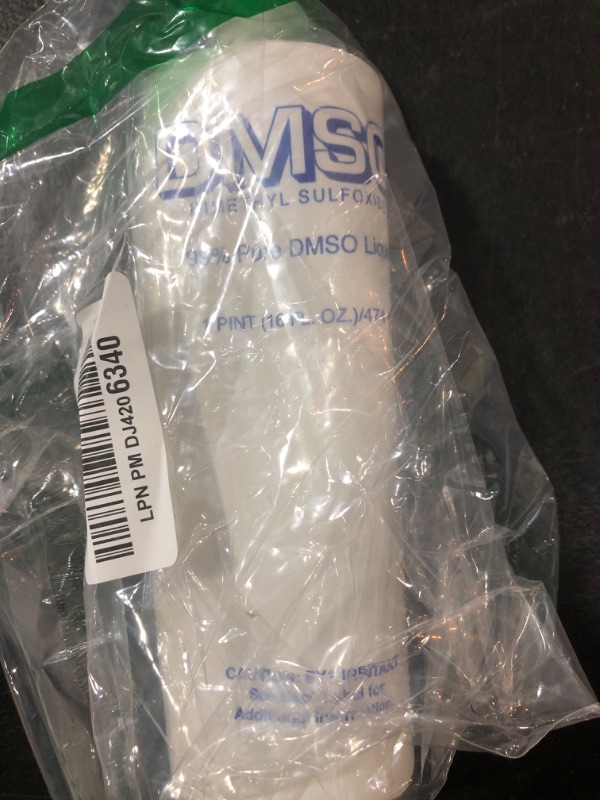 Photo 2 of 16 oz of DMSO 99.99%. Absolutely Odorless EXPIRES: 11/01/2026