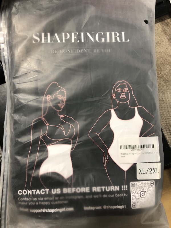 Photo 1 of SHAPERSECRET High Waisted Shapewear Tummy Control Shapewear Shorts for Women Butt Lift Seamless High-Waist Slimmer Body Shaper Short for Under Dresses (Black,XL/2XL)