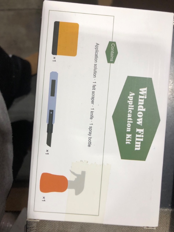 Photo 1 of Coavas Window Tint Kit, Window Privacy Film Installation Tint Tools, 3 Pieces Easy to Apply Privacy Window Film and Car Glass Application Kit Include Vinyl Squeegee, Utility Knife, Spray Bottle