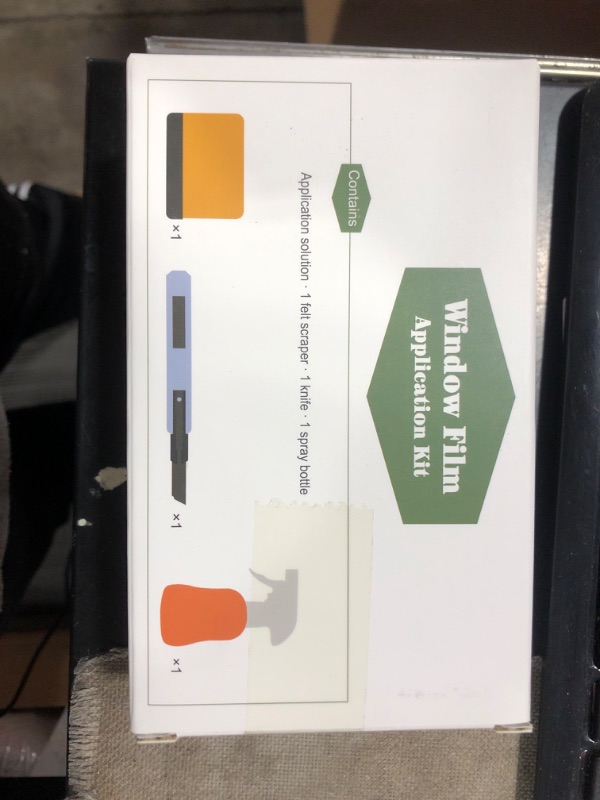 Photo 1 of Coavas Window Tint Kit, Window Privacy Film Installation Tint Tools, 3 Pieces Easy to Apply Privacy Window Film and Car Glass Application Kit Include Vinyl Squeegee, Utility Knife, Spray Bottle