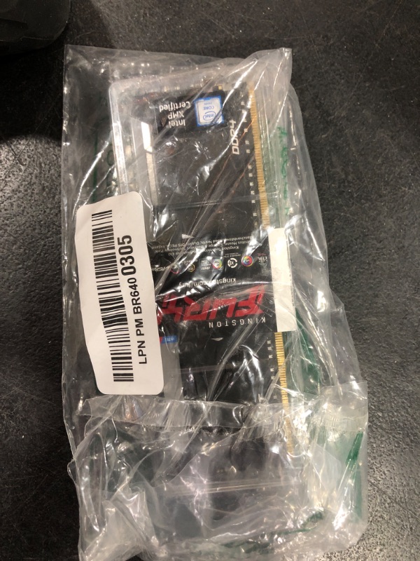 Photo 1 of Kingston FURY Beast 16GB 3200MT/s DDR4 CL16 Desktop Memory Single Module | Intel XMP | AMD Ryzen | Plug n Play | RGB Infrared Syncing | KF432C16BB12A/16